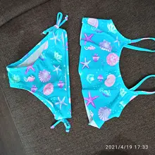1 ~ 14Y chicas traje de baño de alta calidad niñas traje de baño dos piezas set de Bikini de niños Biquini Infantil traje de baño para children-ST108mix