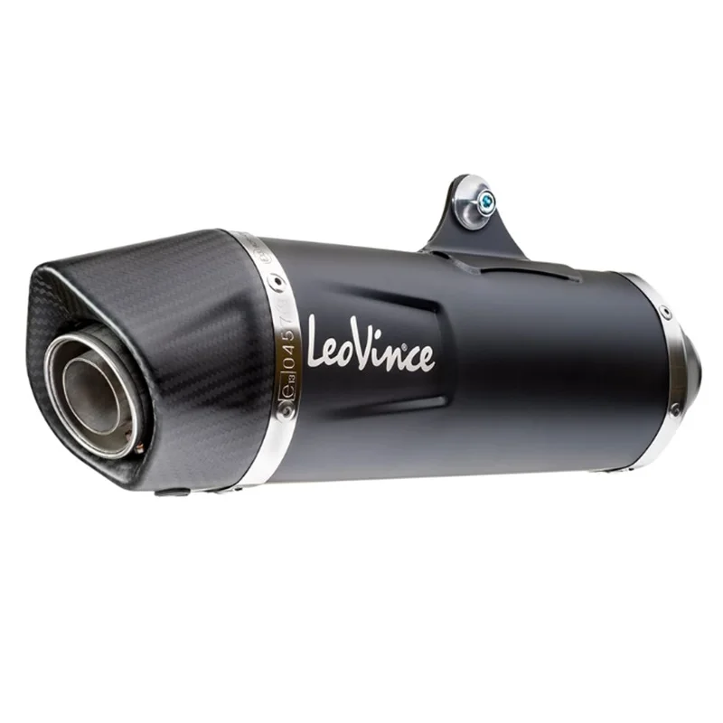 Leovince 14024-Silíoco Per Scarico Moto14024 Sbk Nero Piaggio Aac 300 2015-Inossidabile