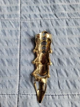 Anillo de doble dedo con armadura de nudillo para hombre, 1 unidad, Punk, gótico, Punk, Color plateado, anillos tipo fantasma