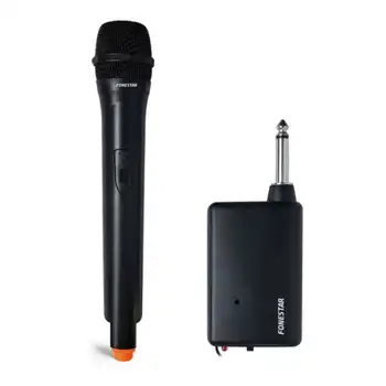 

Handheld wireless microphone fonestar ik-163 - 2 channels-connection to amplifier-Channel fixed frequency vhf-easy of