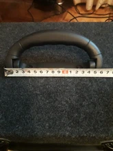 Caja de equipaje de repuesto de alta calidad, asa de transporte de plástico, accesorios de maleta, venta al por mayor, color negro, 1 ud.