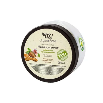 

Mask for shine and smoothness of hair with the effect of lamination