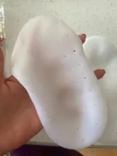 1 par de silicona herramienta de cuidado de pies agrietados hidratante Gel tacón calcetines roto Protector de cuidado de la piel, pedicura, monitores de salud masajeador