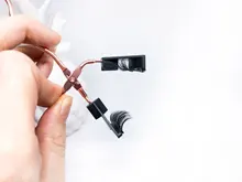 MB3K 5 magnético pestañas naturales con 3D imán hecho a mano 8 Uds magnético pestañas pinzas de visón pestañas faux cils magnetiqu