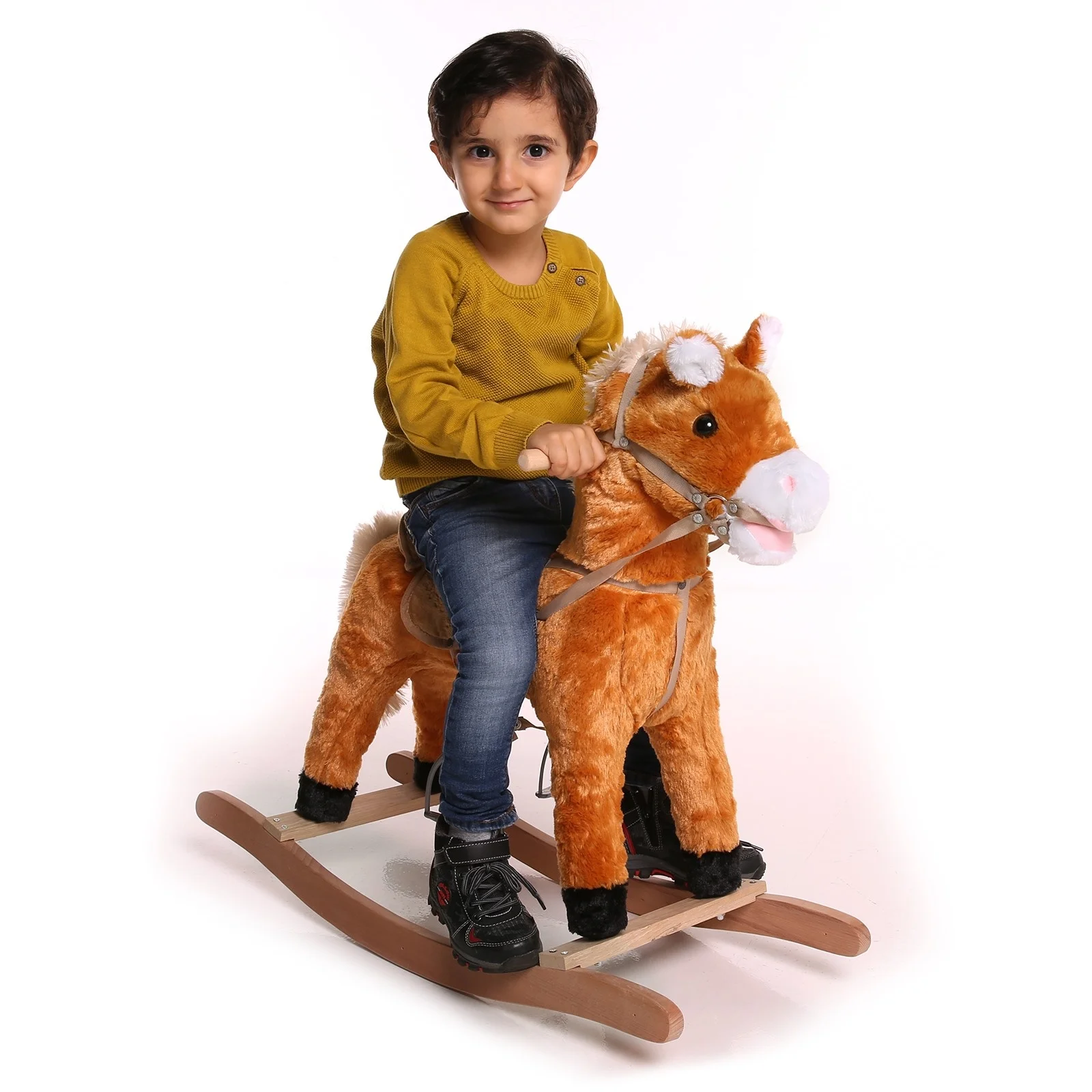 

ebebek baby toys Baby Rocking Horse Brown
