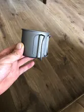 Tourist Tableware Cookware Utensils Kitchen-Equipment Travel-Cooking-Set Titanium-Cup