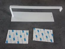 Soporte para papel de cocina de acero inoxidable, estante para inodoro, Portarrollos de papel de cocina, autoadhesivo, accesorios