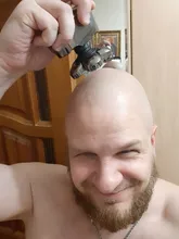 Kit de Afeitadora eléctrica con pantalla digital, Afeitadora eléctrica para Barba, seco y mojado, para hombre, máquina de afeitar facial y corporal