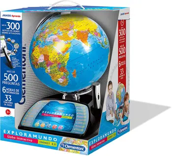 

Clementoni explores the world-interactive balloon Premium, Multicolor, 55247, Spanish version
