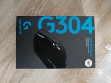 Logitech-ratón inalámbrico G304 G305 para juegos de ordenador, ergonómico, 2,4G, motor de héroe, 12000DPI, para LOL, PUBG, Fortnite, Overwatch, CSGO