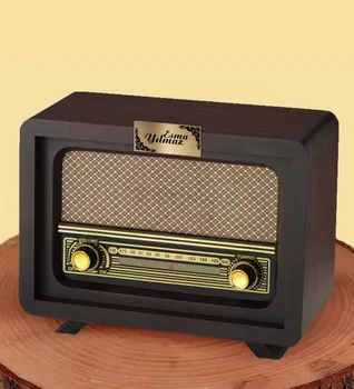 

Personalized Is Nostalgic Retro Mini Analog Wooden Radio Reliable quality Cost Effective Special Design Ancients Gift