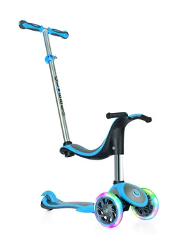 

Three-wheeled scooter Globber EVO 4 in 1 plus lights, Blue