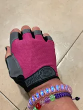 Guantes antideslizantes para ciclismo para hombre y mujer, de medio dedo, transpirables, para deportes de choque, para bicicleta