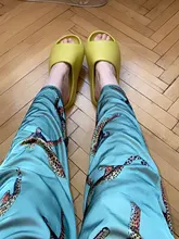 Summer Sandals Soft-Slippers Slides EVA Home-Shoes Bathroom Comfortable Thick JIANBUDAN