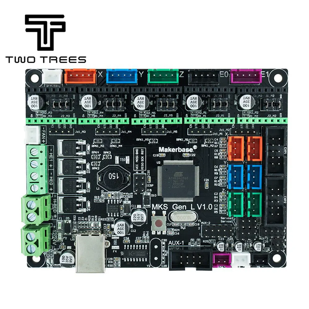 Плата Makerbase для 3D принтера MKS Gen L контроллер совместим с Ramps1.4/Mega2560 R3 поддерживает