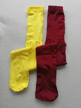 Pantimedias de terciopelo para niña y niño, medias para niña, medias de baile, color caramelo, Primavera/otoño