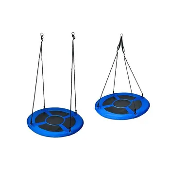 

Plate nest swing swing blue approx 100 cm round swing outdoor #5642