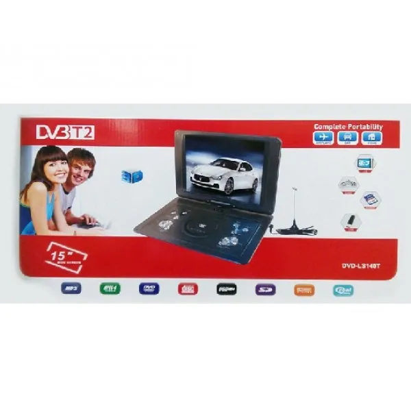DVD плеер Eplutus 13 LS-126T LS 129 c цифровым тюнером DVB-T2