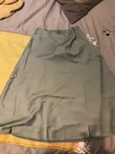 Marchitas de verano faldas mujer moda 2020 midi faldas Inglaterra Oficina satén alto cintura simple Falda larga elegante de las mujeres