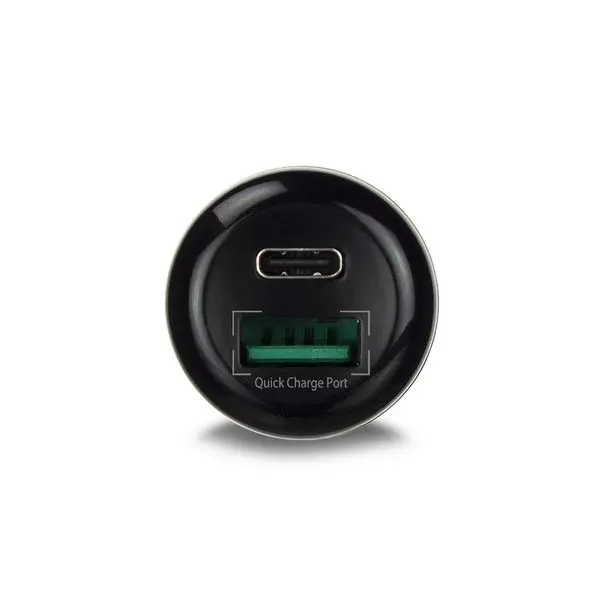 Автомобильное зарядное устройство EW1356 USB A-C черный