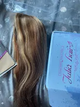 Peluca de cabello humano brasileño con malla Frontal para mujer, postizo de encaje Frontal con degradado 13x4, predesplumada con encaje Frontal, pelo de bebé