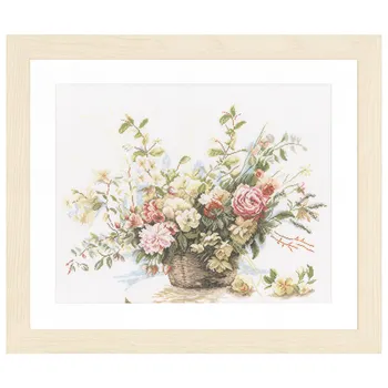 

"Embroidery kit", "floss embroidery kit", "cross stitch", "counted cross", "LanArte", "counted cross stitching"