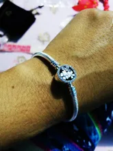 Pulseras clásicas de Plata de Ley 925 para mujer, abalorios de 3mm, joyería artesanal, regalo, gran oferta, 9 estilos