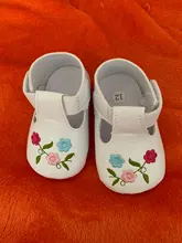 Verano otoño Bebé Zapatos bebé niña princesa zapatos de cuero de la PU flores suave para recién nacidos único en primer lugar los caminantes