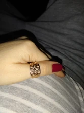 Unift Vintage único Flor de adorno calado de la vida de anillos de acero inoxidable anillo de moda joyería Wicca mujeres hombres pareja anillos Accesorios