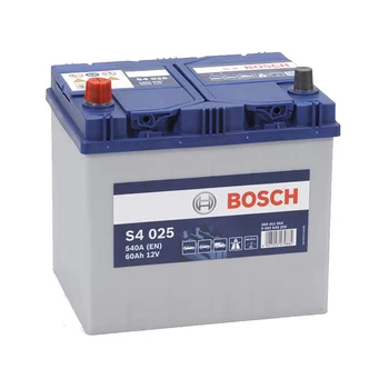 

Bosch S4025 car-12 V battery 60Ah 540A (in)-Positive left-measures: 23,2X17,3X22,5