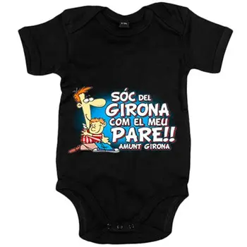 

Baby bodysuit Sóc Girona com MEU stop amunt Girona