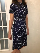 Women Dress Pinup Patchwork Business-Party-Flare Vestidos A-Line Nice-Forever Retro Vintage Elegant