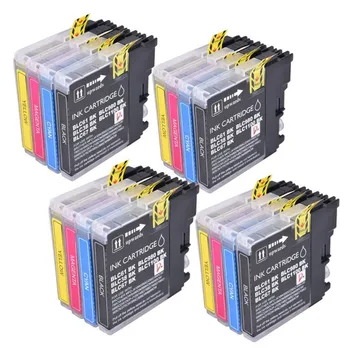 

Ink cartridge Pack 16 x BROTHER LC1100 LC980 Compatible