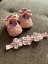 Ma & Baby-zapatos de lazo de piel sintética para recién nacidos, calzado de princesa para fiesta de cumpleaños, zapatos de cuna blandos, 0 a 18 meses