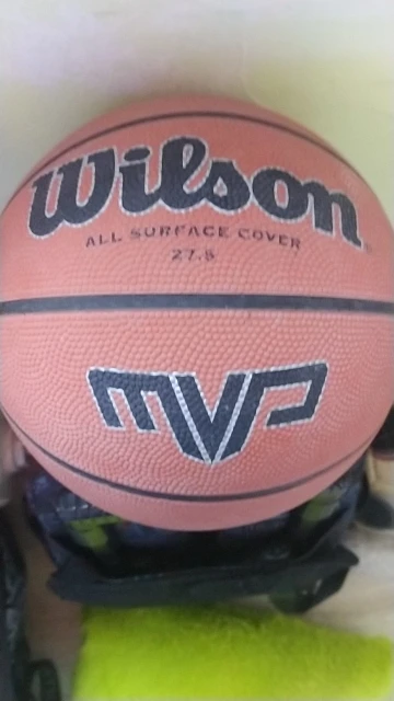 alle Gerichte Wilson Draußen MVP Basketballball aus Braunem Qualitätsgummi 5 