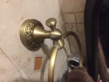 Faucet Towel-Ring Paper-Holder Soap-Dish Toilet-Brush Bathroom-Accessories Bath-Rack