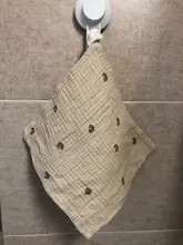 5 uds Toalla de Cara de Bebé de tela de toalla de baño del bebé del pañuelo de algodón Burp paño suave y absorbente gasa jardín paño o 1 Uds