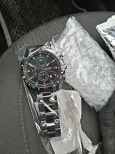 Belushi-Reloj de pulsera de lujo para hombre, cronógrafo de cuarzo, de acero inoxidable, Original