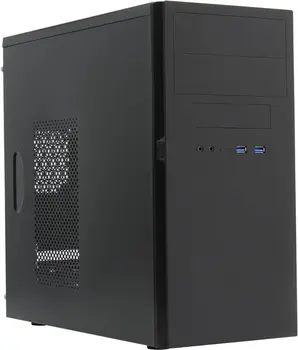 

Housing 400W Powerman es725bk (Mini Tower. mATX. Pm-400atx. Usbx2 + Audio. black)