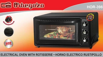 

ORBEGOZO MINI OVEN HOR398 39L 1450W RUSTIPOLLOS