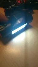 LED Headlamp Magnet-Headlight Battery-Suit Work-Light Fishing Waterproof Camping COB