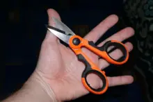 MNFT-juego de tijeras de pesca y estuche de almacenamiento, sedal trenzado, cortador de señuelos, 14cm, Mini pescado, uso, tijeras, herramientas de pesca portátiles multifunción