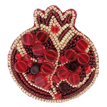 

Bp183 set for making brooches charivna mite 'granat' 5,5X6,0 cm