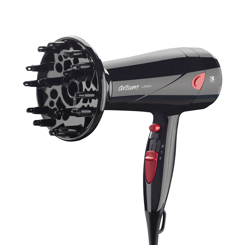 шампунь hair 2000 beauty care увлажняющий 650 мл Arzum 2000 W Hair Dryer, Professional Hair Dryers ,Fast and Practical Use, For Hair, Dryer, Diffuser Head, Quick Dryer