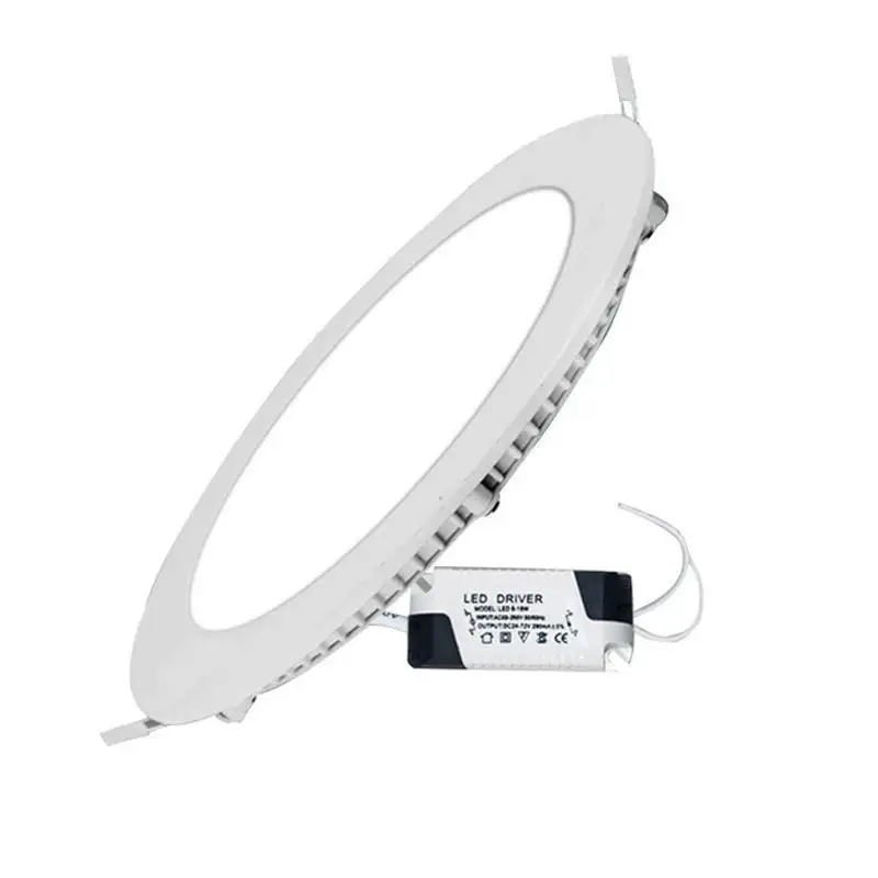 Thousand Lights®PANEL LED DOWNLIGHT round recessed aluminum Easy Installation 3W,6W,9W,12W,15W,20W,22W,25W shipping from Spain