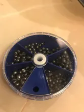 Accesorios para aparejos de pesca, enganche de plomo para mordedura, plomada redonda, peso de boca, protección de Línea Abierta, juego de 106/205 piezas