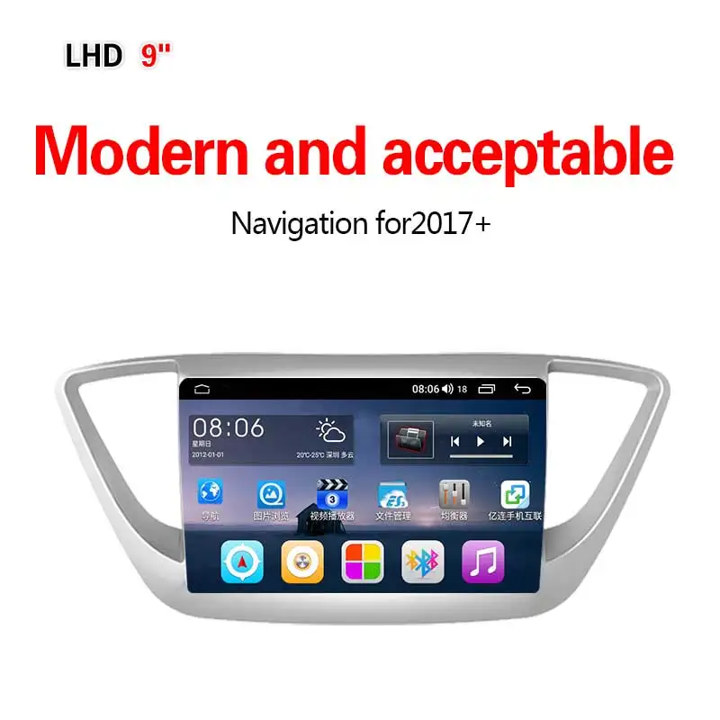 Lionet gps навигация для автомобиля hyundai acception+ 9 дюймов LH2004Y - Размер экрана, дюймов: 4G 8core 4G32G