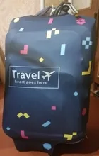 JULYS SONG-funda elástica para maleta de viaje, protector para equipaje de 18 a 32 pulgadas