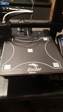 CREALITY-placa base 3D Ender-3 V2 para impresora 3D, dispositivo de impresión con controladores paso a paso TMC2208 silenciosos, interfaz de usuario nueva, Lcd a Color de 4,3 pulgadas carborundo, cama de vidrio