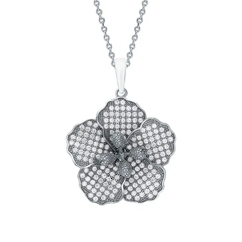 

Silver Pendant with cubic zirconia sunlight sample 925